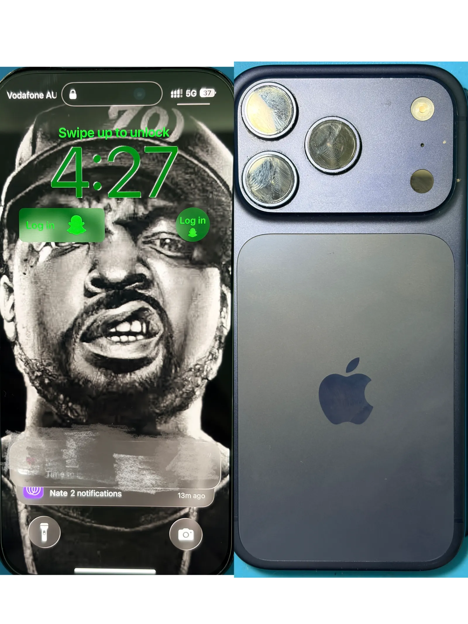 iPhone 17 Pro screen replacement repair result at Ali Mobile & Repair - after