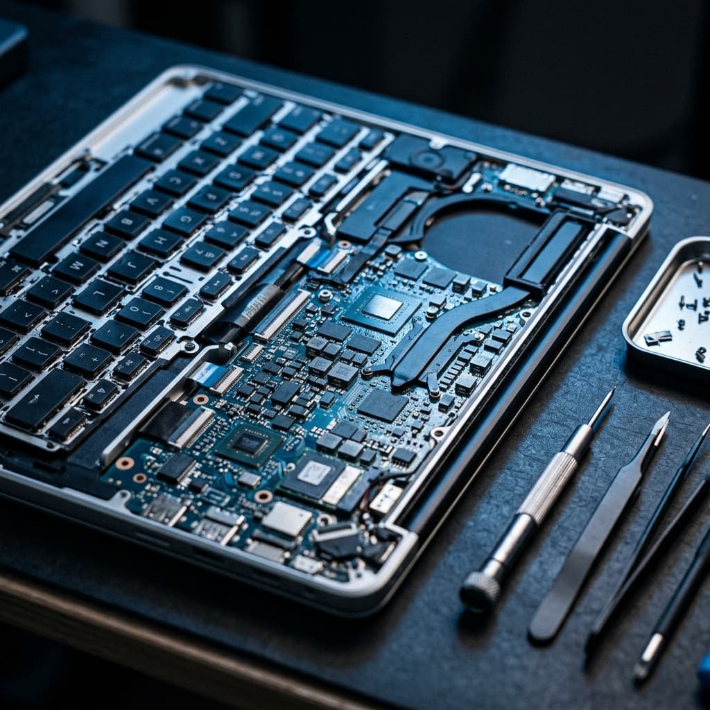 MacBook repair service at Ali Mobile